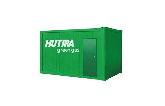 Vtláčecí stanice HUTIRA green gas | HUTIRA voda
