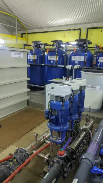 Oprava stávající technologie na úpravu vody pro Psychiatrickou nemocnici Brno | HUTIRA voda